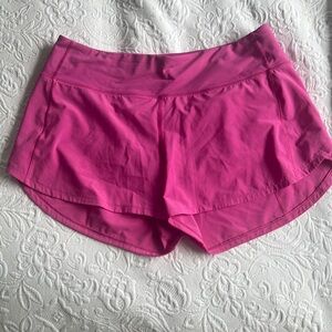 lululemon athletica Pink Athletic Running Shorts